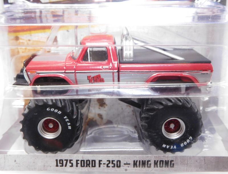 画像: 2018 GREENLIGHT KING OF CRUNCH S1 【1975 FORD F-250 - KING KONG】 RED-SILVER/RR