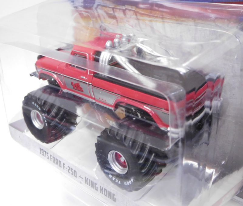 画像: 2018 GREENLIGHT KING OF CRUNCH S1 【1975 FORD F-250 - KING KONG】 RED-SILVER/RR