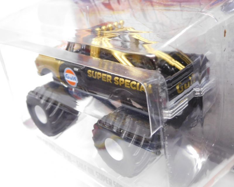 画像: 2018 GREENLIGHT KING OF CRUNCH S1 【1971 CHEVROLET K-10 - GULF OIL SUPER SPECIAL】 GOLD-BLACK/RR