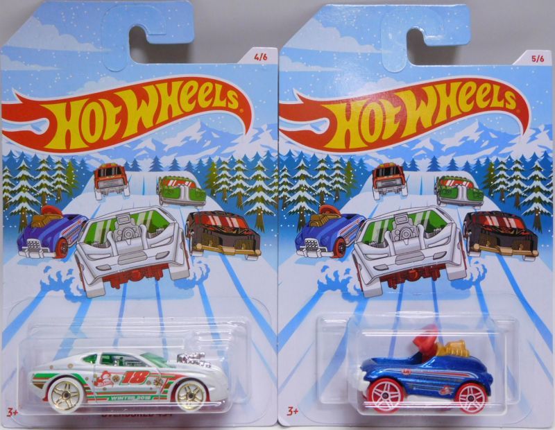 画像: 2018 WALMART EXCLUSIVE HOLIDAY HOT RODS + HAPPY NEW YEAR 【6種セット】 CARBONATOR/JACK HAMMER/PEDAL DRIVER/HW RAPID RESPONDER/ZOTIC/OVERBORED 454