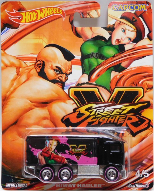 画像: 2018 POP CULTURE - "STREET FIGHTER " 【5種セット】 HIWAY HAULER/'88 MERCEDES UNIMOG U1300/HONDA ODYSSEY/FORD TRANSIT SUPERVAN/BREAD BOX(日本未発売）