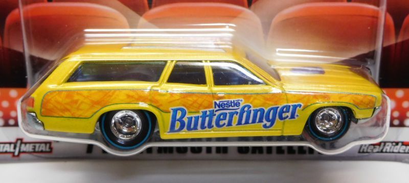 画像: 2018 POP CULTURE - NESTLE 【'71 PLYMOUTH SATELLITE】 YELLOW/RR (BUTTERFINGER) (予約不可）