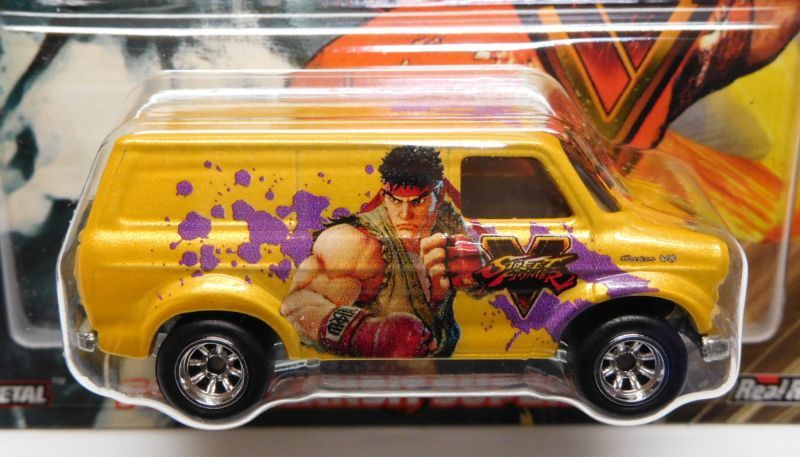 画像: 2018 POP CULTURE - "STREET FIGHTER " 【FORD TRANSIT SUPERVAN】 YELLOW/RR (予約不可）