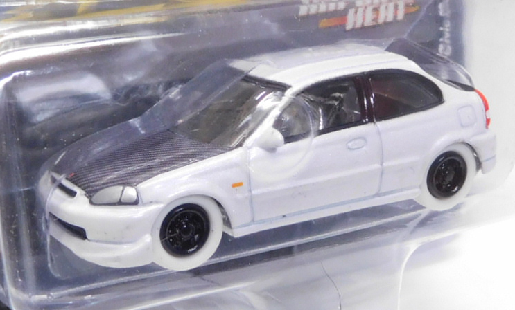 画像: 2018 JOHNNY LIGHTNING - IMPORT HEAT  "MIJO EXCLUSIVE" 【1998 HONDA CIVIC CUSTOM】WHITE/RR (WHITE LIGHTNING)