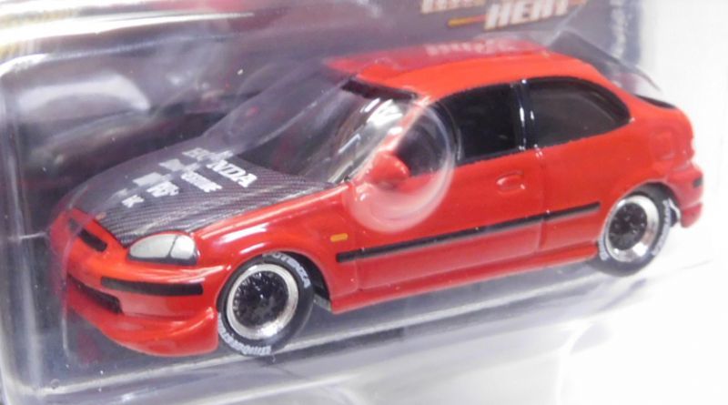 画像: 2018 JOHNNY LIGHTNING - IMPORT HEAT  "MIJO EXCLUSIVE" 【1998 HONDA CIVIC CUSTOM】RED/RR