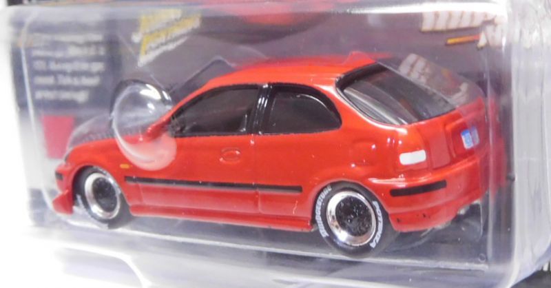 画像: 2018 JOHNNY LIGHTNING - IMPORT HEAT  "MIJO EXCLUSIVE" 【1998 HONDA CIVIC CUSTOM】RED/RR