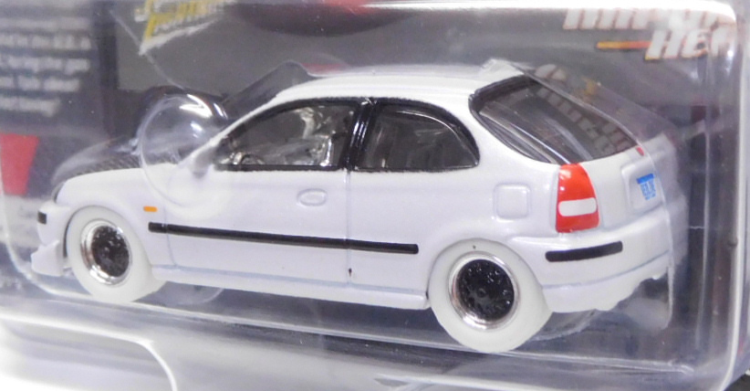 画像: 2018 JOHNNY LIGHTNING - IMPORT HEAT  "MIJO EXCLUSIVE" 【1998 HONDA CIVIC CUSTOM】WHITE/RR (WHITE LIGHTNING)