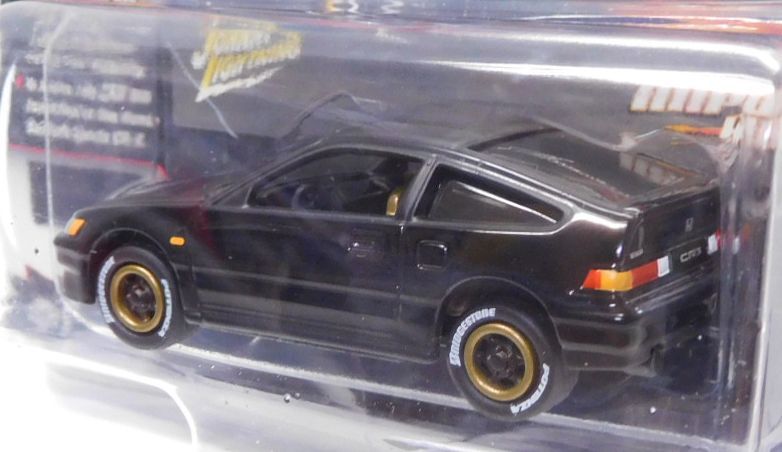 画像: 2018 JOHNNY LIGHTNING - IMPORT HEAT  "MIJO EXCLUSIVE" 【1991 HONDA CRX】BLACK/RR