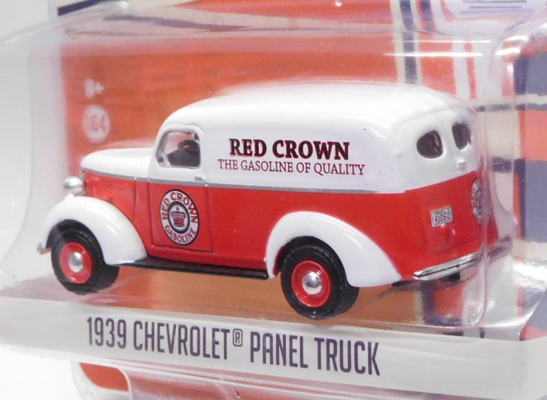 画像: 2018 GREENLIGHT RUNNING ON EMPTY S6 【1939 CHEVROLET PANEL TRUCK】 WHITE-REDE/RR (RED CROWN)