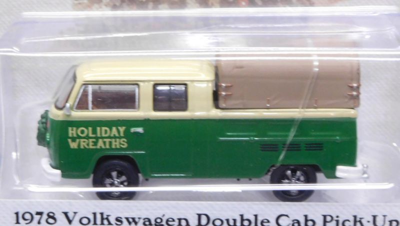 画像: 2018 GREENLIGHT NORMAN ROCKWELL S1 【1978 VOLKSWAGEN DOUBLE CAB PICK UP】 GREEN/RR 