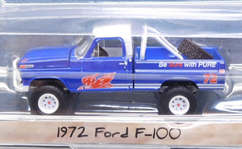 画像: 2018 GREENLIGHT BLUE COLLAR COLLECTION S4 【1972 FORD F-100】 BLUE/RR 