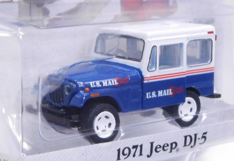 画像: 2018 GREENLIGHT NORMAN ROCKWELL S1 【1971 JEEP DJ-5】 WHITE-BLUE/RR 