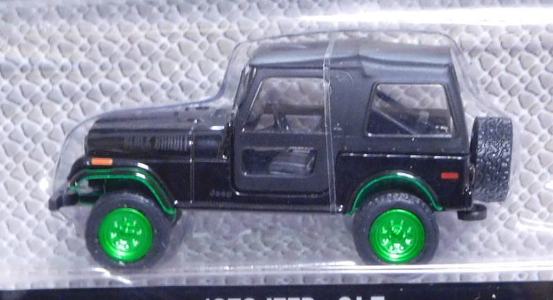 画像: 2018 GREENLIGHT BLACK BANDIT SERIES20 【1976 JEEP CJ-7】 BLACK/RR(GREEN MACHINE)