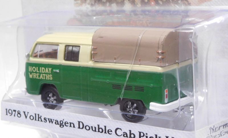 画像: 2018 GREENLIGHT NORMAN ROCKWELL S1 【1978 VOLKSWAGEN DOUBLE CAB PICK UP】 GREEN/RR 