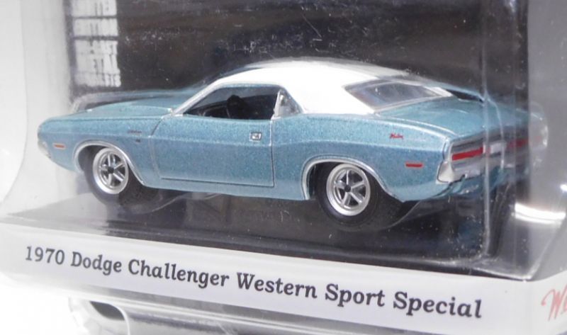 画像: 2018 GREENLIGHT HOBBY EXCLUSIVE 【1970 DODGE CHALLENGER "WESTERN SPORT SPECIAL"】 BLUEGRAY/RR