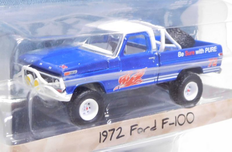 画像: 2018 GREENLIGHT BLUE COLLAR COLLECTION S4 【1972 FORD F-100】 BLUE/RR 