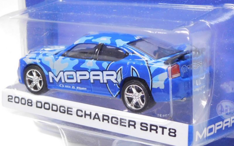 画像: 2018 GREENLIGHT HOBBY EXCLUSIVE 【"MOPAR" 2008 DODGE CHALLENGER SRT8】 SILVER/RR