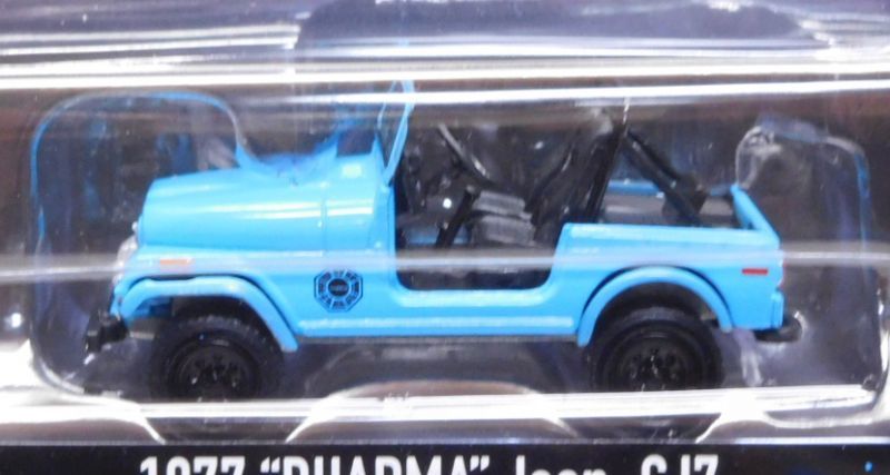 画像: 2018 GREENLIGHT HOLLYWOOD SERIES 21 【1977 "DHARMA" JEEP CJ7】LT.BLUE/RR (LOST) 