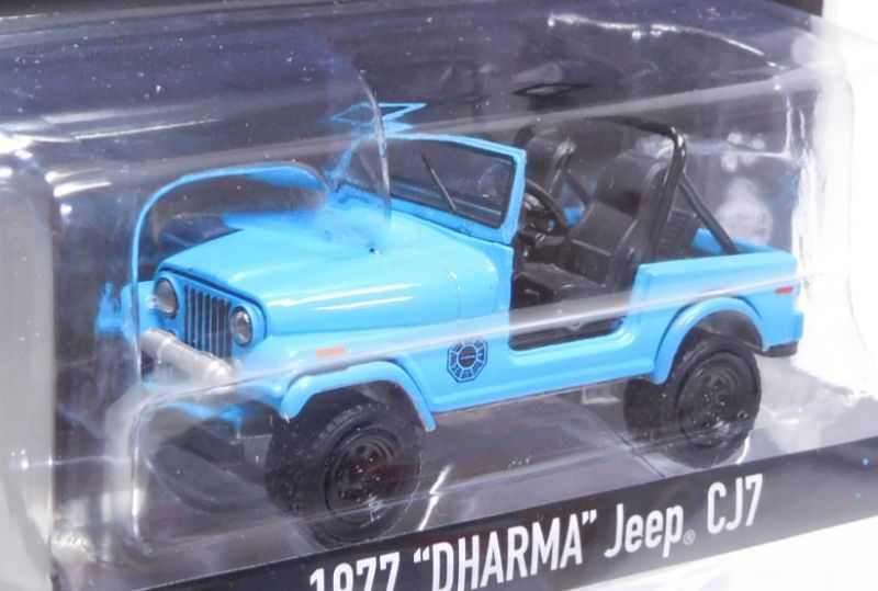 画像: 2018 GREENLIGHT HOLLYWOOD SERIES 21 【1977 "DHARMA" JEEP CJ7】LT.BLUE/RR (LOST) 