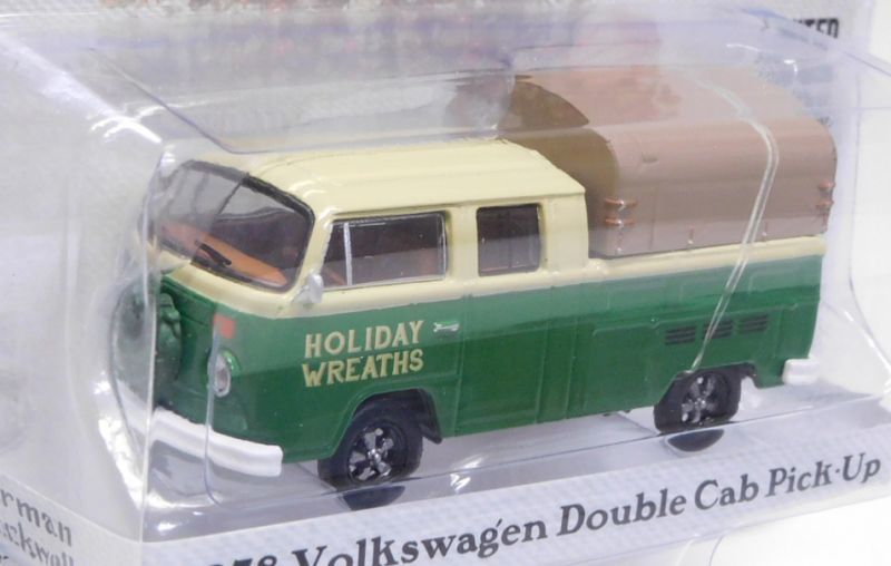 画像: 2018 GREENLIGHT NORMAN ROCKWELL S1 【1978 VOLKSWAGEN DOUBLE CAB PICK UP】 GREEN/RR 