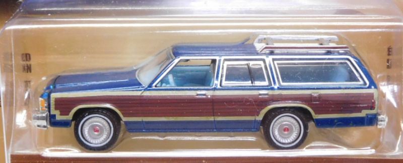 画像: 2018 GREENLIGHT ESTATE WAGON S1 【1979 FORD LTD COUNTRY SQUIRE】 BLUE-WOOD/RR 