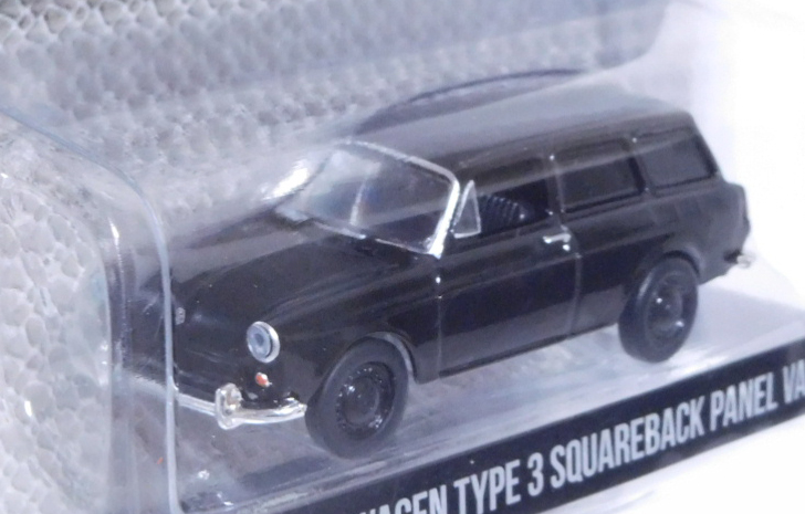 画像: 2018 GREENLIGHT BLACK BANDIT SERIES20 【1965 VOLKSWAGEN TYPE 3 SQUAREBACK PANEL VAN】 BLACK/RR