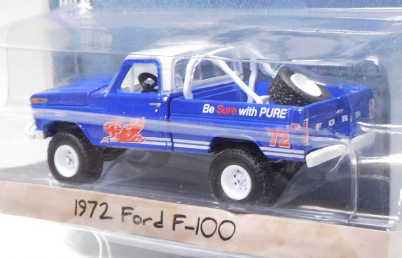 画像: 2018 GREENLIGHT BLUE COLLAR COLLECTION S4 【1972 FORD F-100】 BLUE/RR 