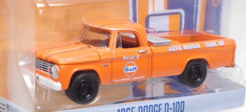 画像: 2018 GREENLIGHT RUNNING ON EMPTY S6 【1965 DODGE D-100】 ORANGE/RR (GULF)