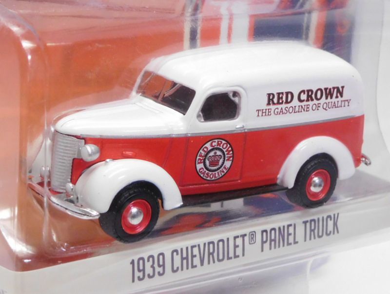 画像: 2018 GREENLIGHT RUNNING ON EMPTY S6 【1939 CHEVROLET PANEL TRUCK】 WHITE-REDE/RR (RED CROWN)