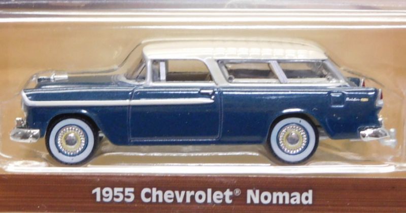 画像: 2018 GREENLIGHT ESTATE WAGON S1 【1955 CHEVROLET NOMAD】 DK.BLUE-CREAM/RR 