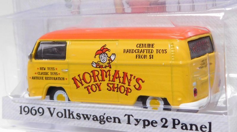 画像: 2018 GREENLIGHT NORMAN ROCKWELL S1 【1969 VOLKSWAGEN TYPE 2 PANEL】 YELLOW/RR 