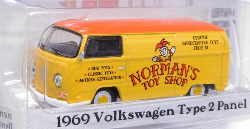 画像: 2018 GREENLIGHT NORMAN ROCKWELL S1 【1969 VOLKSWAGEN TYPE 2 PANEL】 YELLOW/RR 