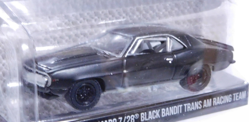 画像: 2018 GREENLIGHT BLACK BANDIT SERIES20 【1969 CHEVROLET CAMARO Z/28 BLACK BANDIT TRANS AM RACING TEAM】 BLACK/RR