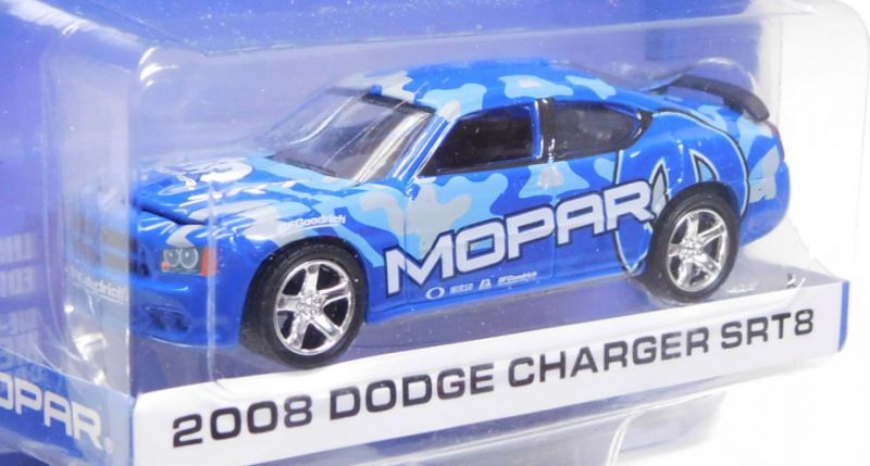 画像: 2018 GREENLIGHT HOBBY EXCLUSIVE 【"MOPAR" 2008 DODGE CHALLENGER SRT8】 SILVER/RR