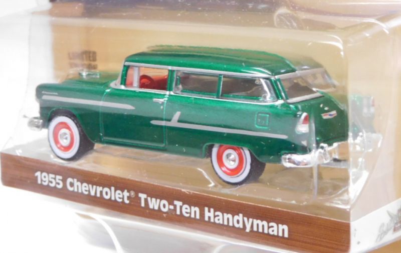 画像: 2018 GREENLIGHT ESTATE WAGON S1 【1955 CHEVROLET TWO-TEN HANDYMAN】 MET.GREEN/RR (GREEN MACHINE)