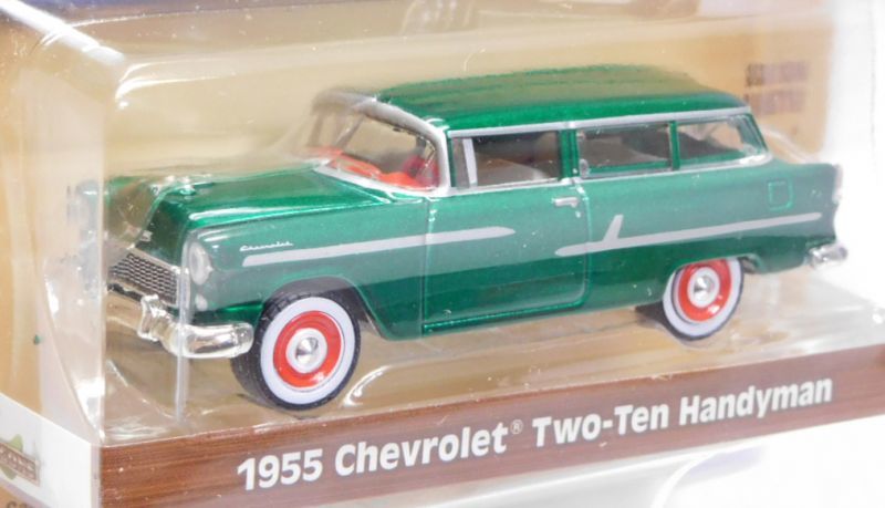 画像: 2018 GREENLIGHT ESTATE WAGON S1 【1955 CHEVROLET TWO-TEN HANDYMAN】 MET.GREEN/RR (GREEN MACHINE)