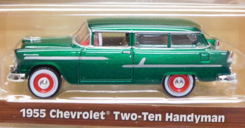 画像: 2018 GREENLIGHT ESTATE WAGON S1 【1955 CHEVROLET TWO-TEN HANDYMAN】 MET.GREEN/RR (GREEN MACHINE)