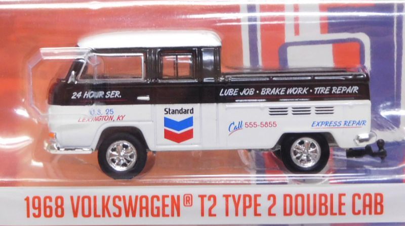 画像: 2018 GREENLIGHT RUNNING ON EMPTY S6 【1968 VOLKSWAGEN T2 TYPE 2 DOUBLE CAB】 WHITE-BLACK/RR (STANDARD STATION)