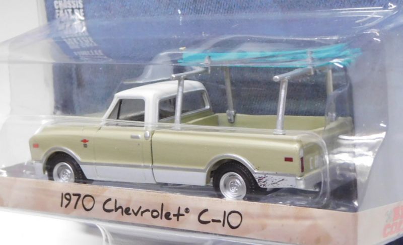 画像: 2018 GREENLIGHT BLUE COLLAR COLLECTION S4 【1970 CHEVROLET C-10】 PALE LT.GREEN-WHITE/RR 