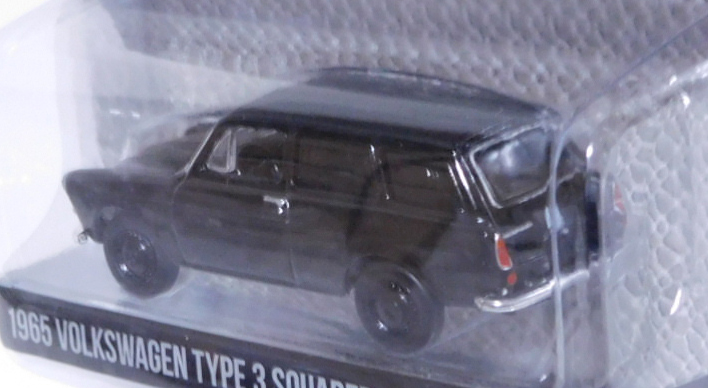 画像: 2018 GREENLIGHT BLACK BANDIT SERIES20 【1965 VOLKSWAGEN TYPE 3 SQUAREBACK PANEL VAN】 BLACK/RR