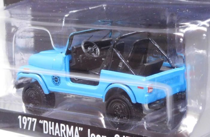 画像: 2018 GREENLIGHT HOLLYWOOD SERIES 21 【1977 "DHARMA" JEEP CJ7】LT.BLUE/RR (LOST) 