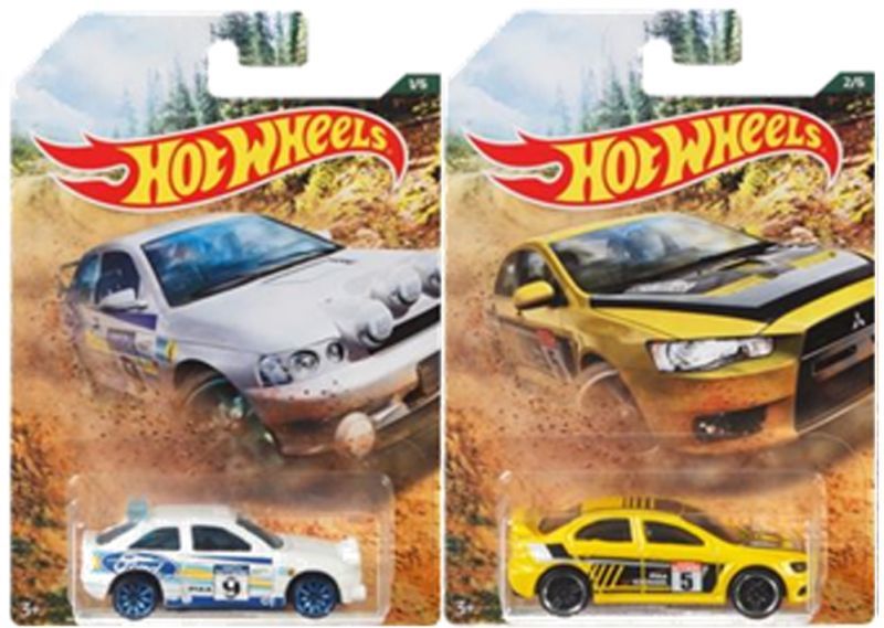 画像: 2019 HW AUTO MOTIVE 【RALLY CAR (6種セット)】'08LANCE REVOLUTION/MINICOOPER S CHALLENGE/SUBARU WRX STI/VOLKSWAGEN SCIROCCO GT24/'09 FORD FOCUS RS/FORD ESCORT