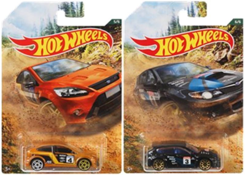 画像: 2019 HW AUTO MOTIVE 【RALLY CAR (6種セット)】'08LANCE REVOLUTION/MINICOOPER S CHALLENGE/SUBARU WRX STI/VOLKSWAGEN SCIROCCO GT24/'09 FORD FOCUS RS/FORD ESCORT