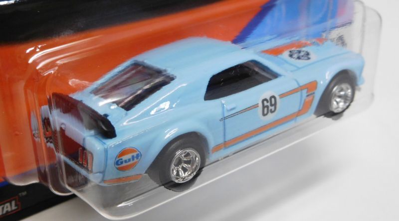 画像: 2019 HW CAR CULTURE "GULF RACING" 【'69 FORD MUSTANG BOSS 302】 LT.BLUE/RR