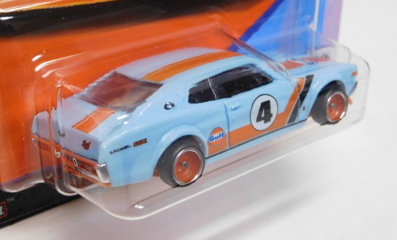 画像: 2019 HW CAR CULTURE "GULF RACING" 【NISSAN LAUREL 2000 SGX】 LT.BLUE/RR