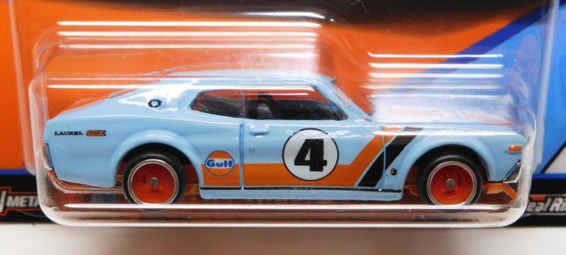 画像: 2019 HW CAR CULTURE "GULF RACING" 【NISSAN LAUREL 2000 SGX】 LT.BLUE/RR