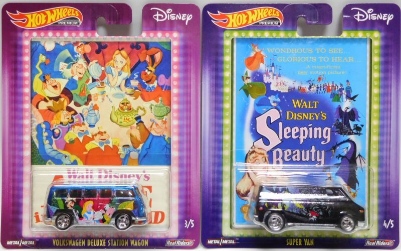 画像: 2019 POP CULTURE - "DISNEY" 【5種セット】 '66 DODGE A100/3D-LIVERY/VW DELUXE STATION WAGON/SUPER VAN/BREAD BOX(日本未発売）