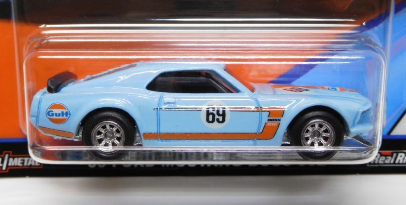 画像: 2019 HW CAR CULTURE "GULF RACING" 【'69 FORD MUSTANG BOSS 302】 LT.BLUE/RR