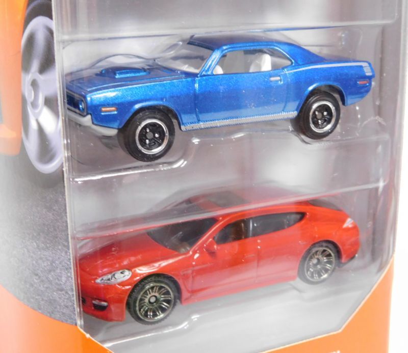 画像: 2019 MATCHBOX 5PACK 【BLUE HIGHWAYS】Mercedes-Benz SLR McLaren/'08 Holden VE Ute SSV/'16 Chevy Camaro Convertible/'70 Plymouth Cuda/Porsche Panamera