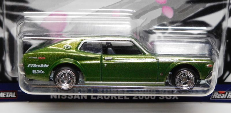 画像: 2018 HW CAR CULTURE JAPAN HISTORICS 2 【NISSAN LAUREL 2000 SGX】 DK.GREEN/RR